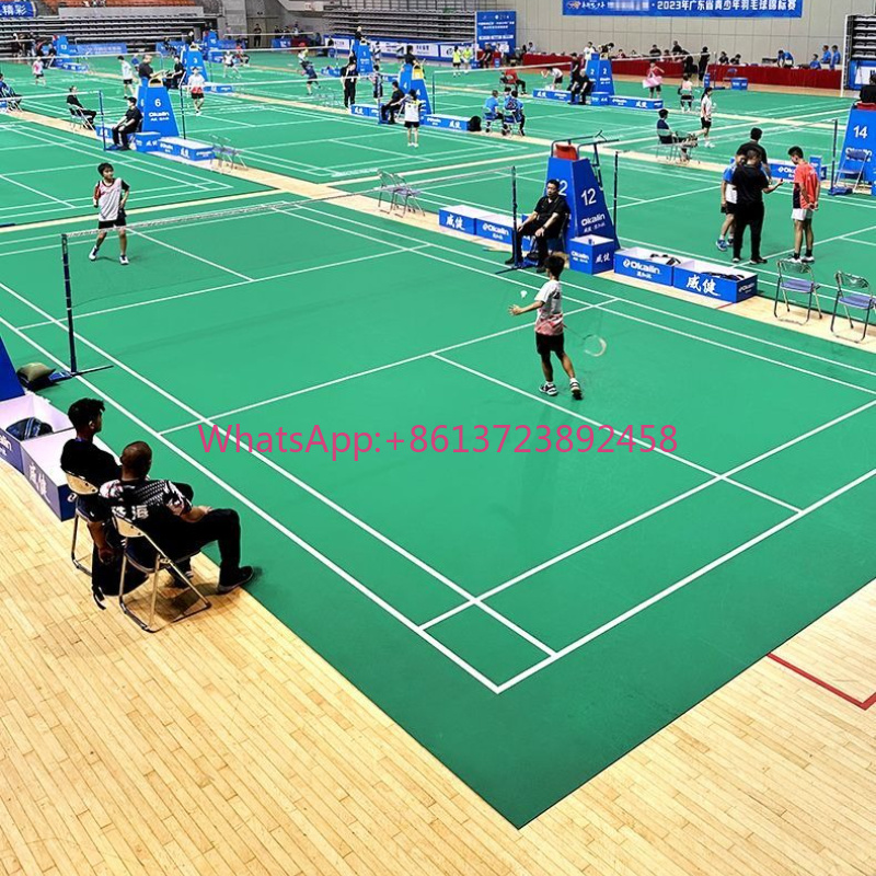 Badminton Hall - Badminton kort zemin örtüsü iç mekan