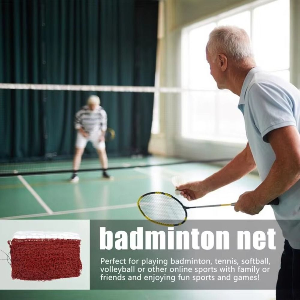 Badminton Netting - Standart Badminton Ağı Değiştirme Kolay Kurulum