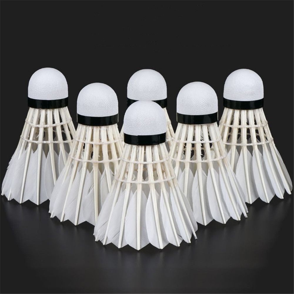 Badminton House - 3/6/12 adet yeni beyaz badminton topu