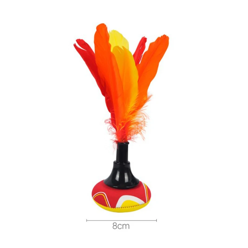Badminton Fun Game - Eğlenceli Hint Tüyü Badminton Topu, Neopren