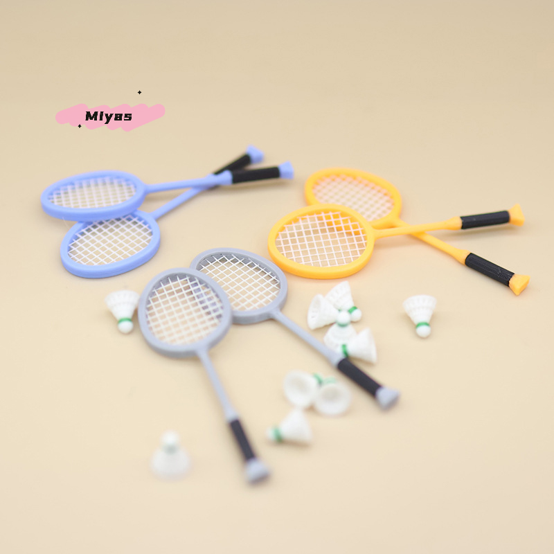 1 çift minyatür badminton rake - Badminton House incelemesi ve fiyatı