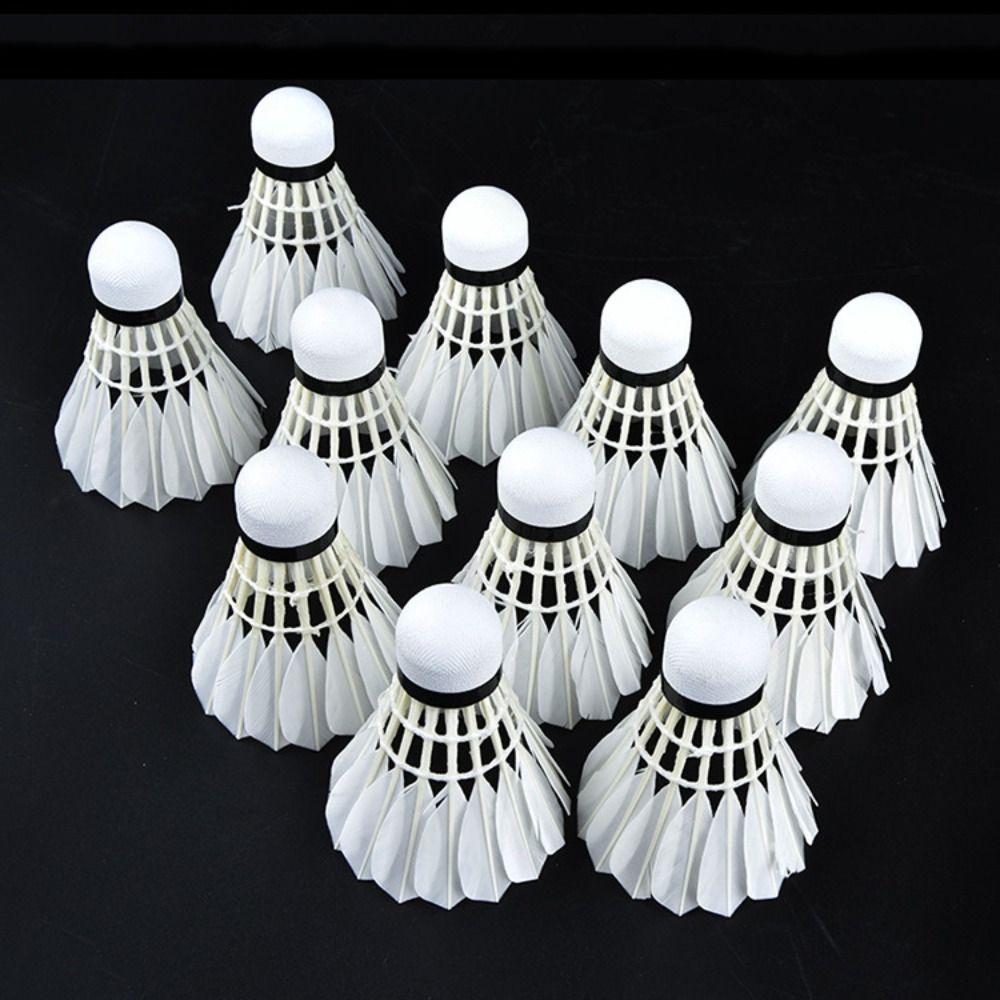 3/6/12 adet yeni beyaz badmint - Badminton House incelemesi ve fiyatı