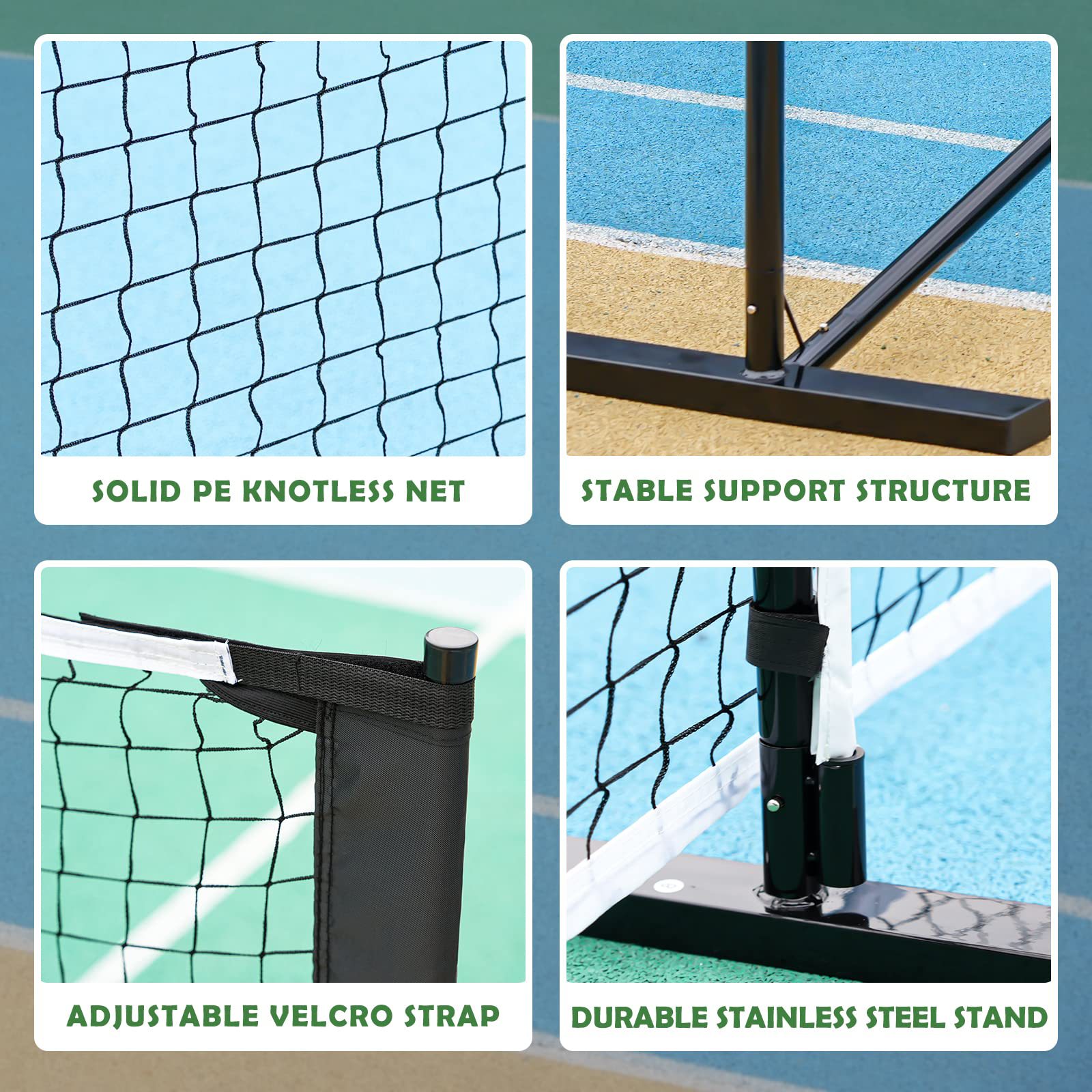 Taşınabilir 6,7*0,9 Metre Badm - Badminton Netting incelemesi ve fiyatı